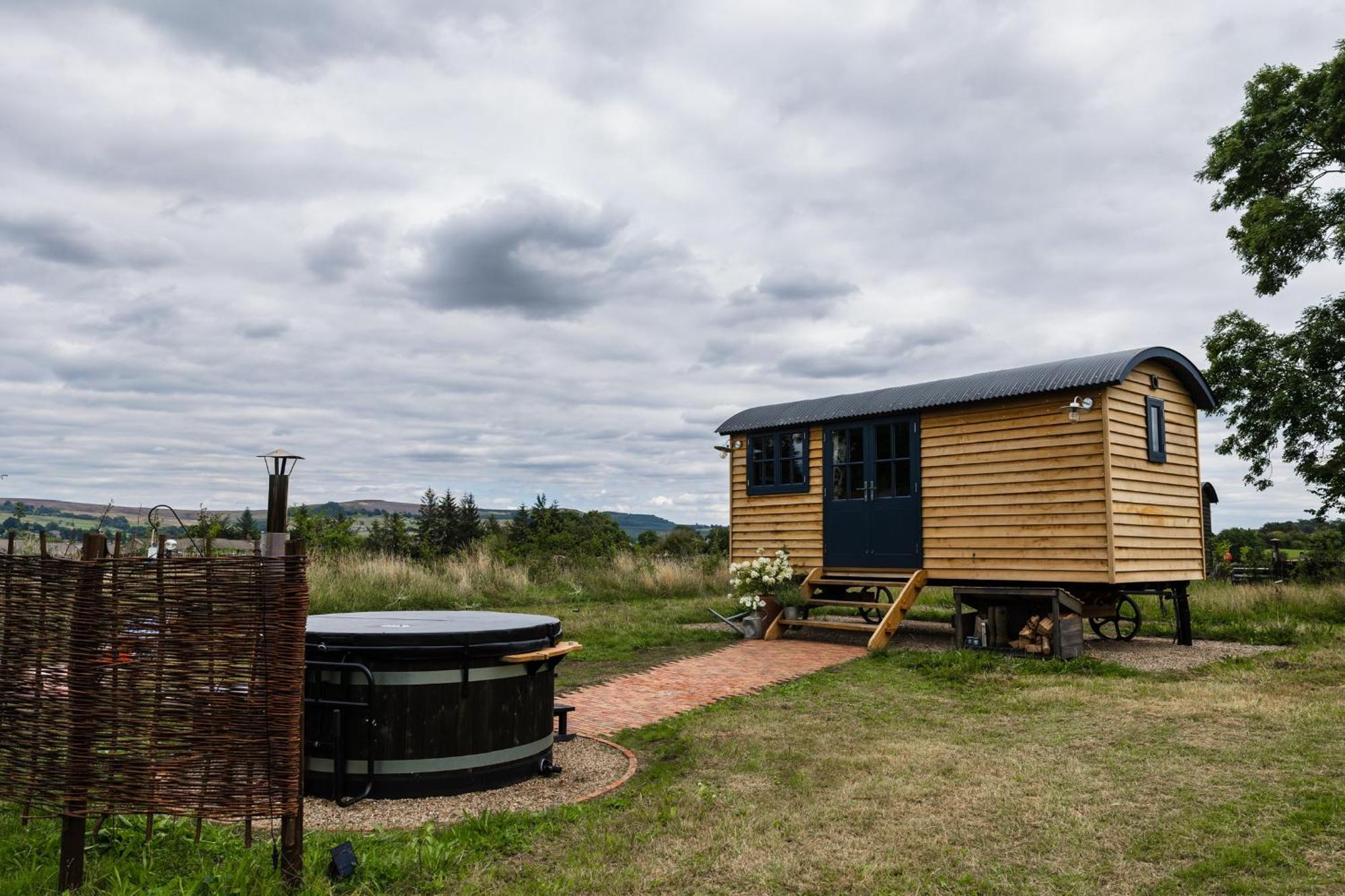 Toadland Shepherd Huts دورهام المظهر الخارجي الصورة